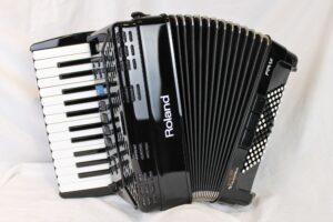 Black Certified Pre-Owned Roland FR-1X-BK Digital Piano Accordion 26 72